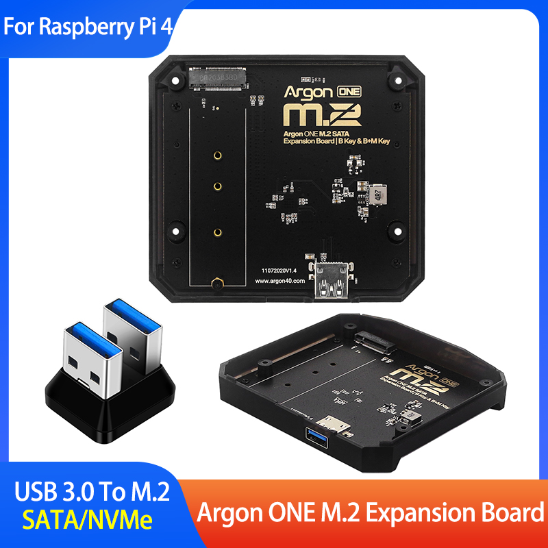 Pi 4 Case - Scheda di espansione Argon ONE M.2