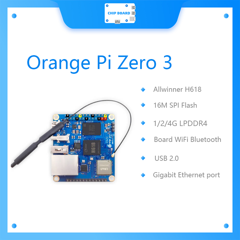 Pi Zero - Orange Pi Zero 3 Allwinner H618