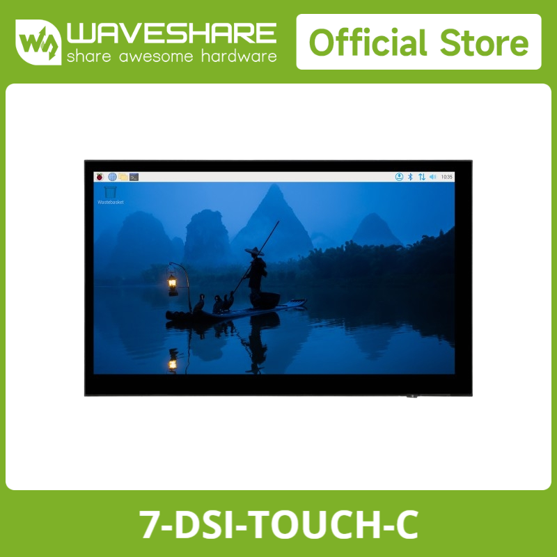 Raspberry Pi 5 - Display touchscreen capacitivo Waveshare da 7