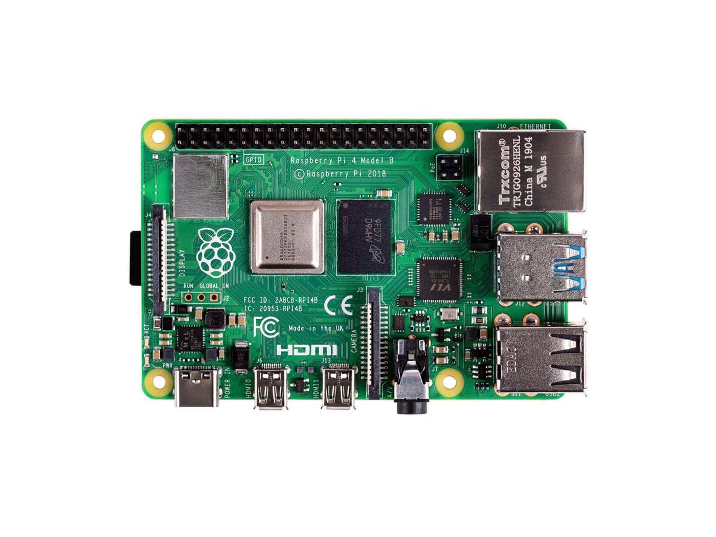 Pi 4 Case - Raspberry Pi 4 Computer Modello B,