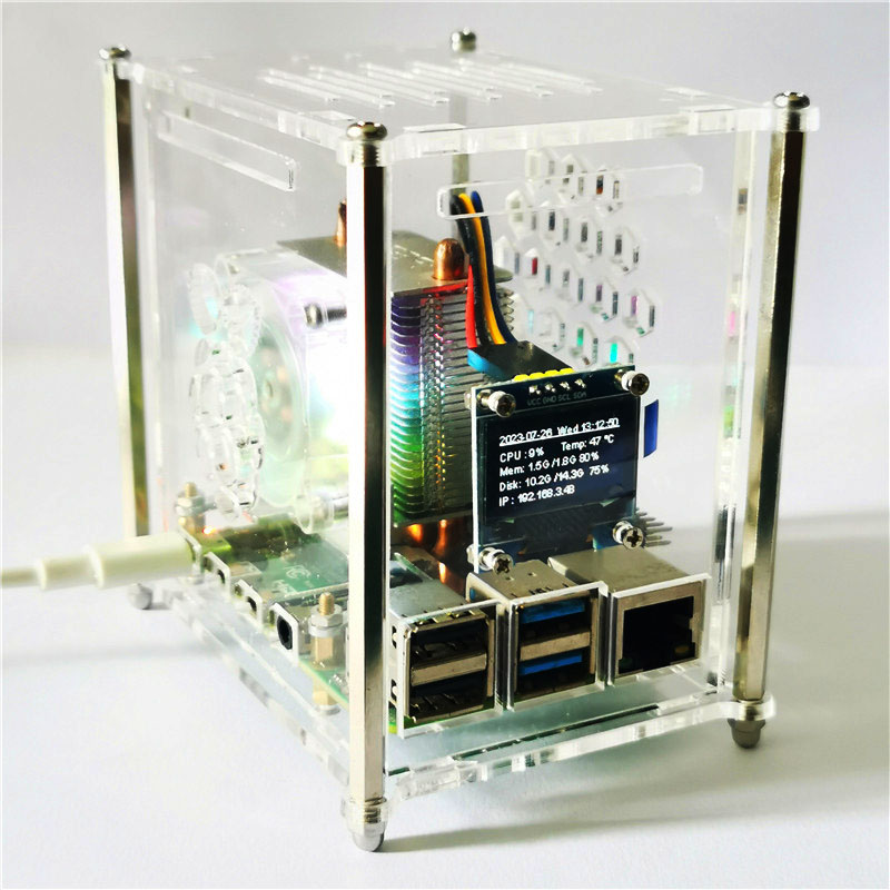 Pi 4 Case - Raspberry Pi 4 Modello B PWM