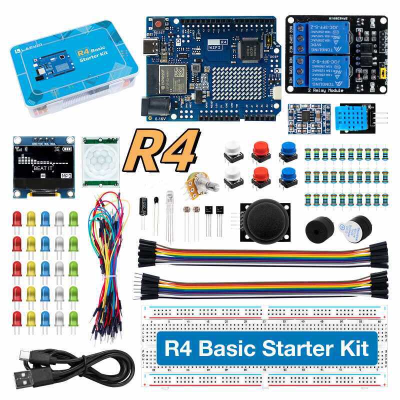 Arduino Kit - Kit di sviluppo UNO R4 compatibile