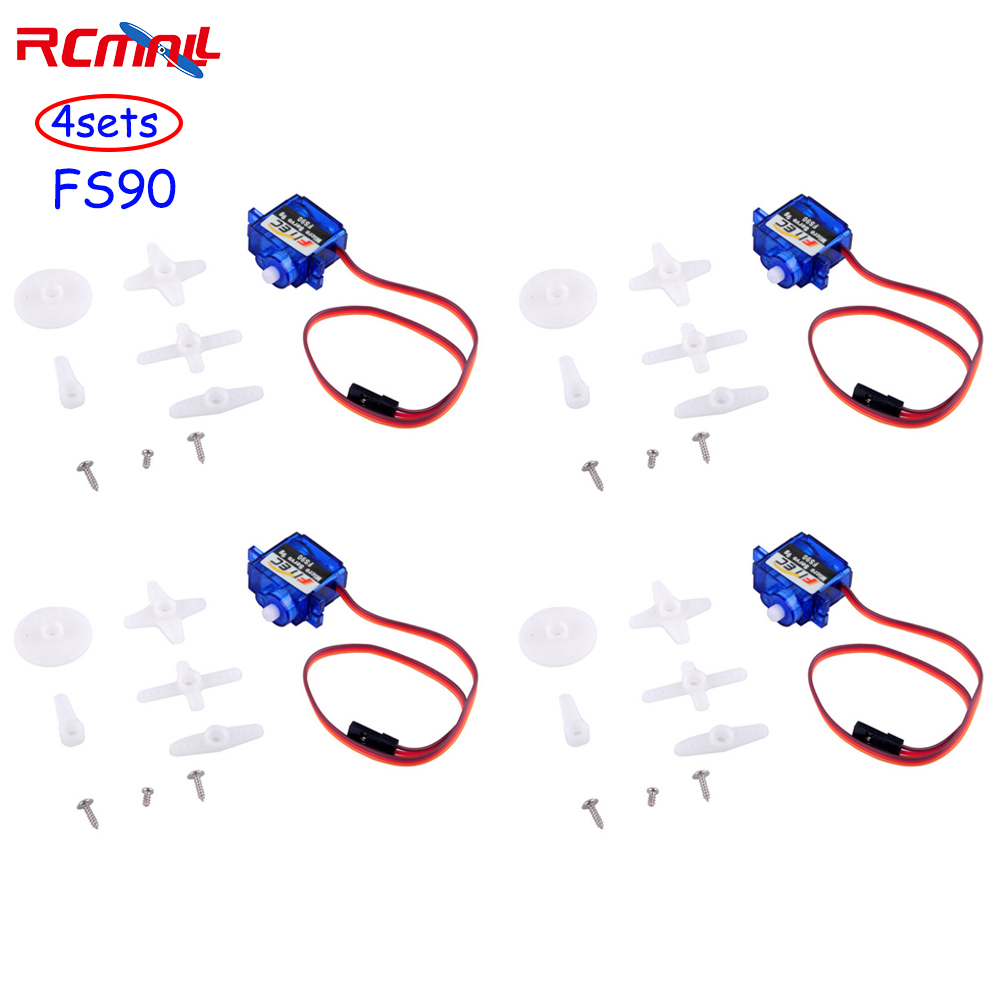Raspberry Pi 4 - 4 set Feetech FS90 9g Micro