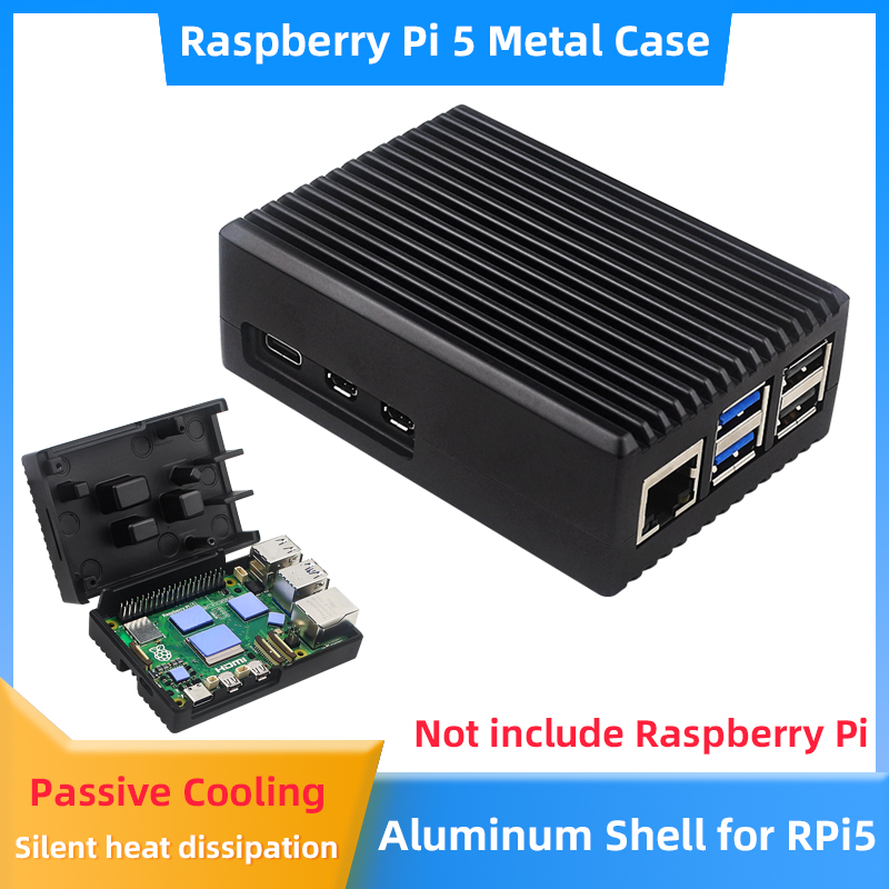 Pi Cooler - Custodia in alluminio per Raspberry Pi