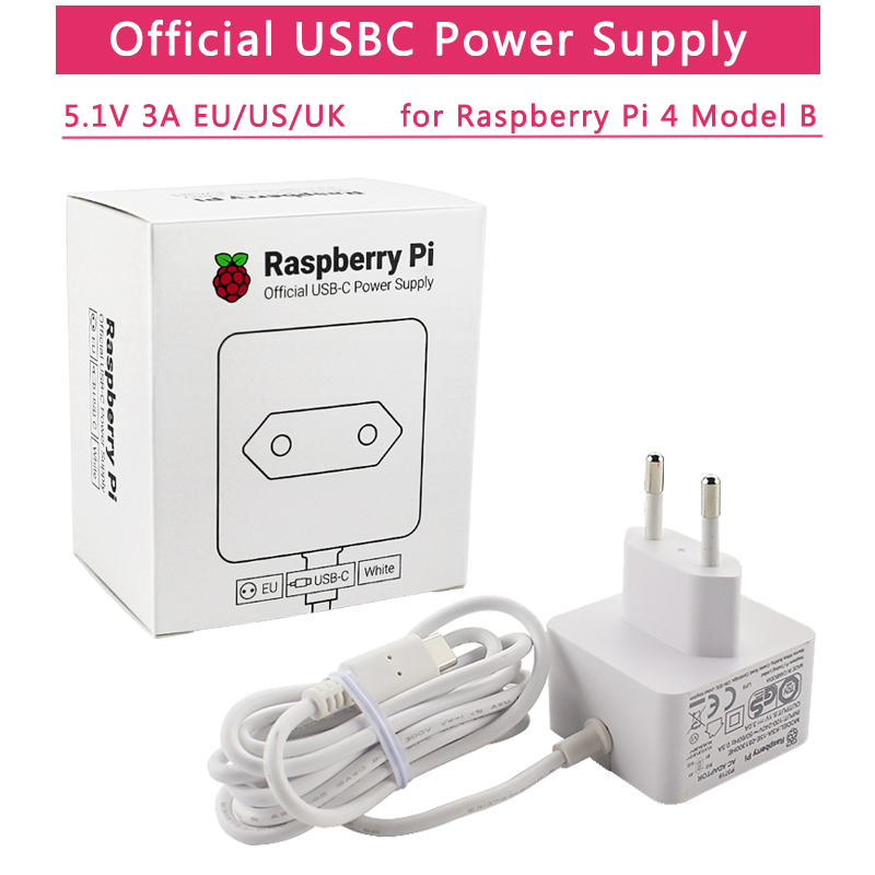 Raspberry Pi 4 - Alimentatore ufficiale Raspberry Pi 4 Caricatore