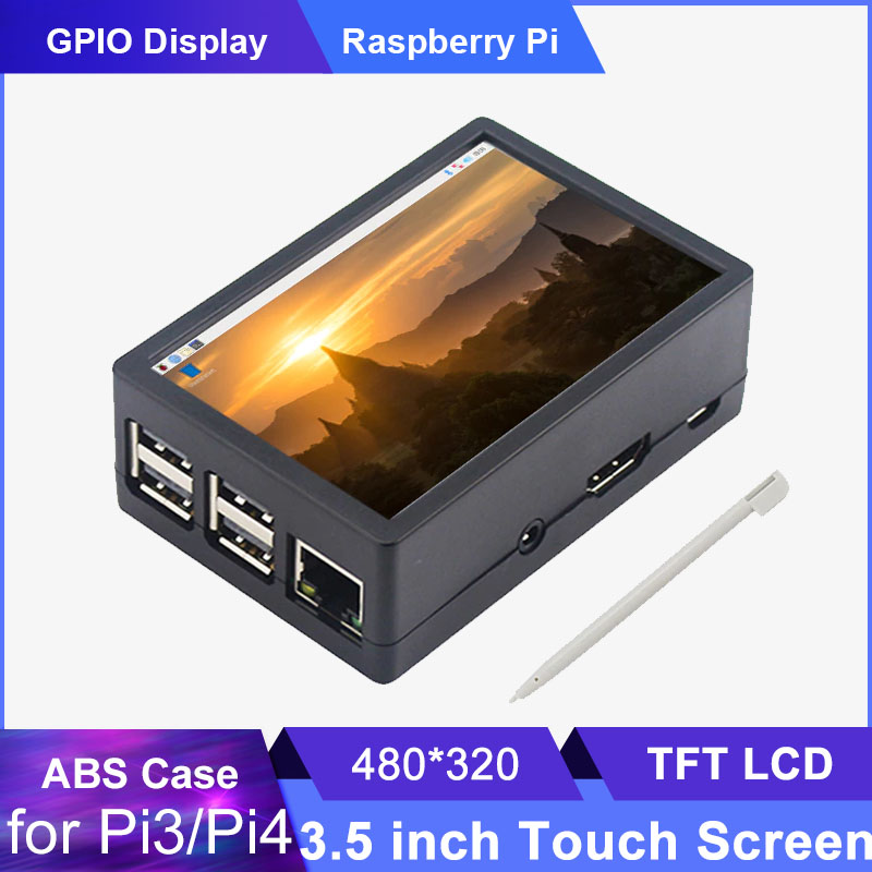 3.5 pollici Raspberry Pi 3B/3B - Pi 4 Case recensione e prezzo