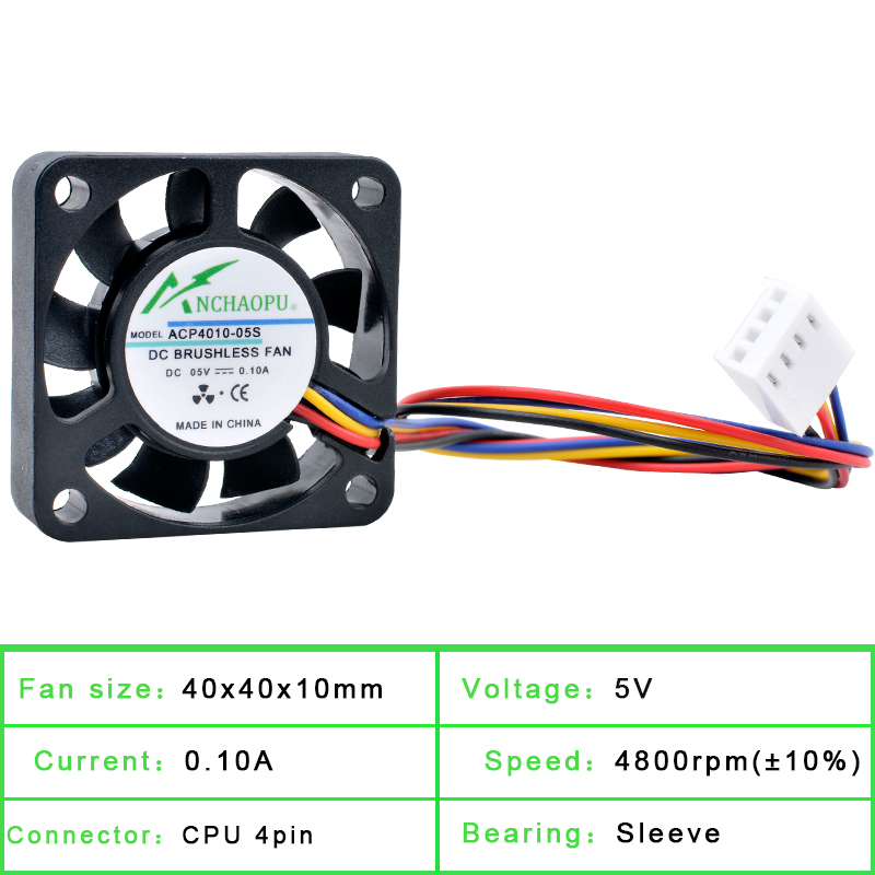 ANCHAOPU 4cm 40mm ventola 40x4 - Pi Cooler recensione e prezzo