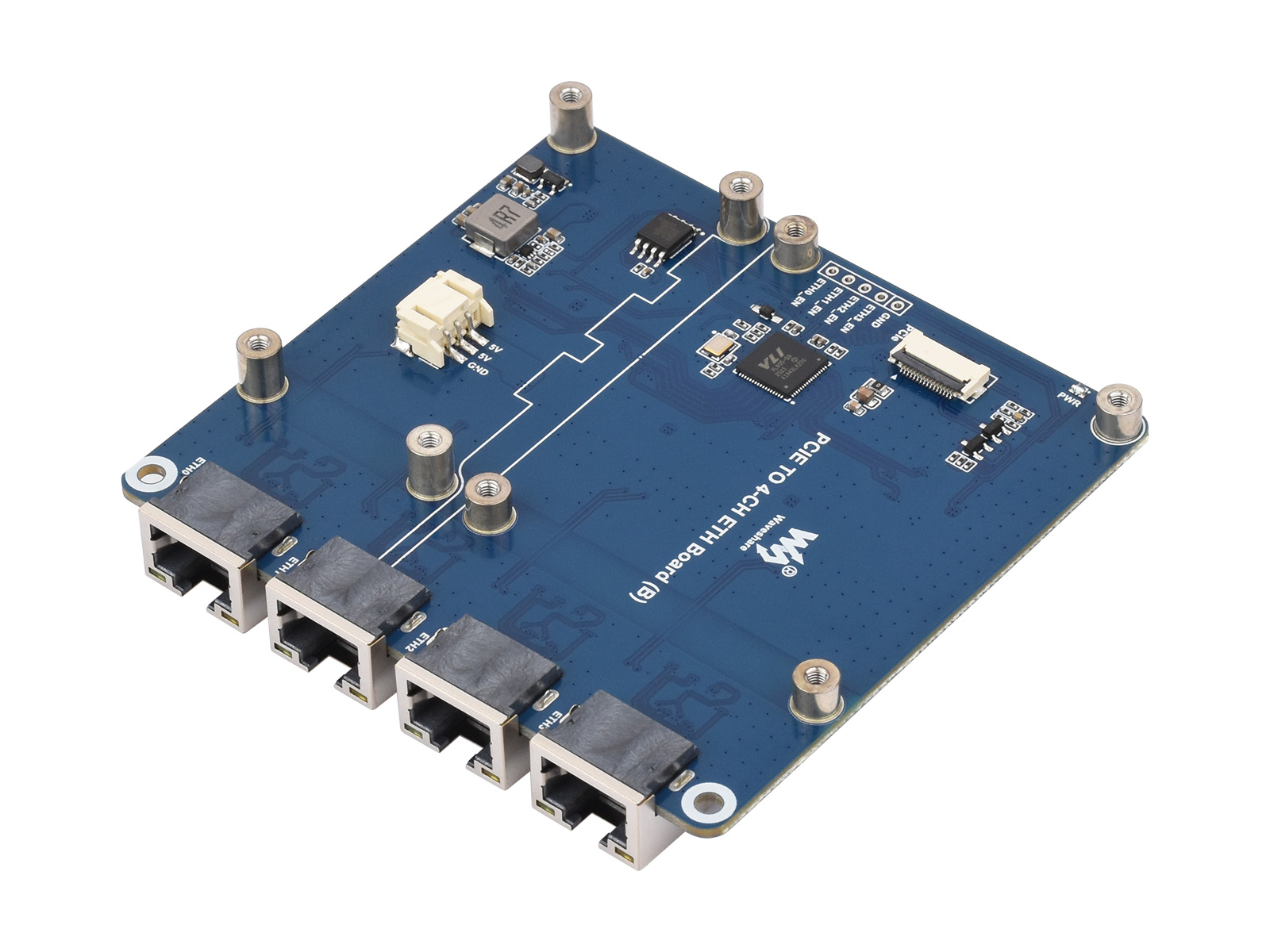 Scheda Waveshare PCIe TO Gigab - Raspberry Pi 5 recensione e prezzo