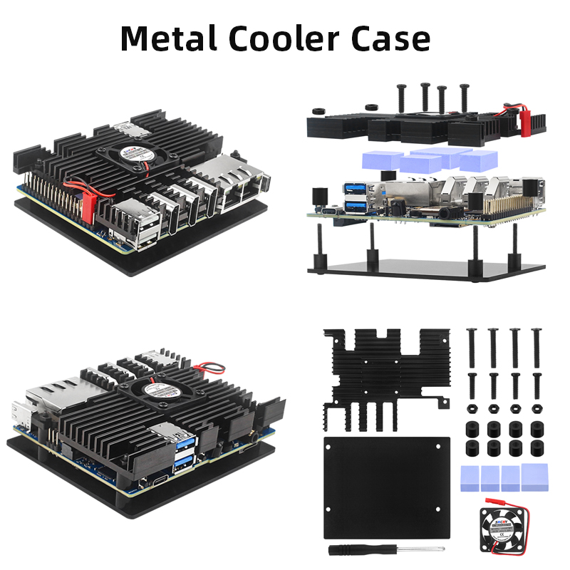 Orange Pi 5 Plus 4/8/16GB RAM  - Pi 4 Case recensione e prezzo