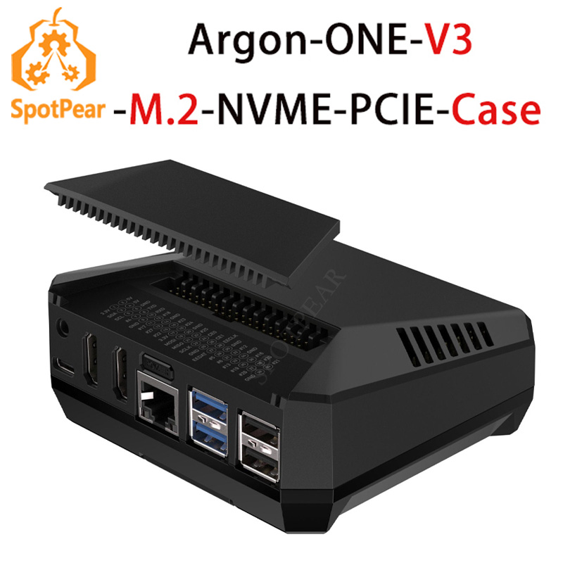 Custodia Argon ONE V3 M.2 NVME - Pi 5 Case recensione e prezzo
