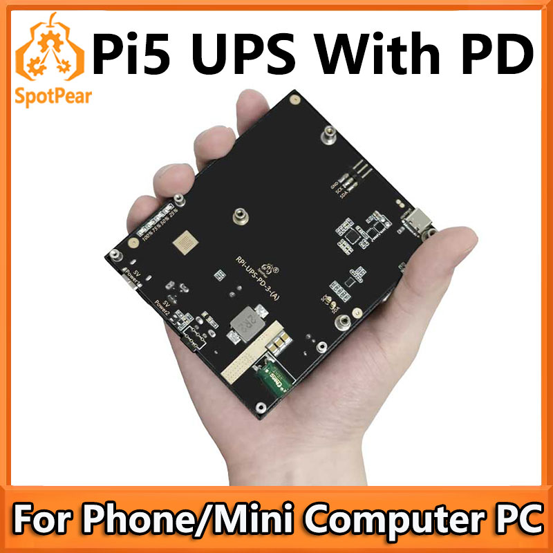 UPS per Raspberry Pi 5 / 4B co - Pi Power Supply recensione e prezzo