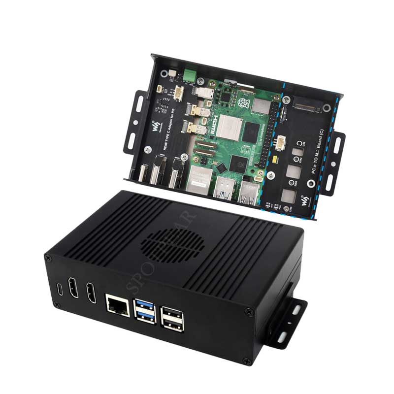 Raspberry Pi 5 Box Case Kit-C  - Raspberry Pi 5 recensione e prezzo