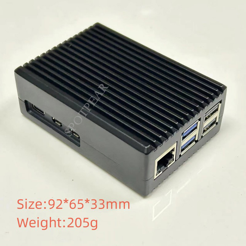 Custodia in metallo con custod - Pi 5 Case recensione e prezzo