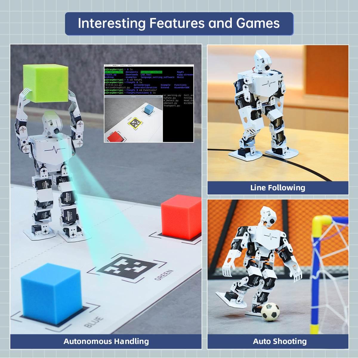 NUOVO TonyPi Hiwonder Robot Um - Raspberry Pi recensione e prezzo