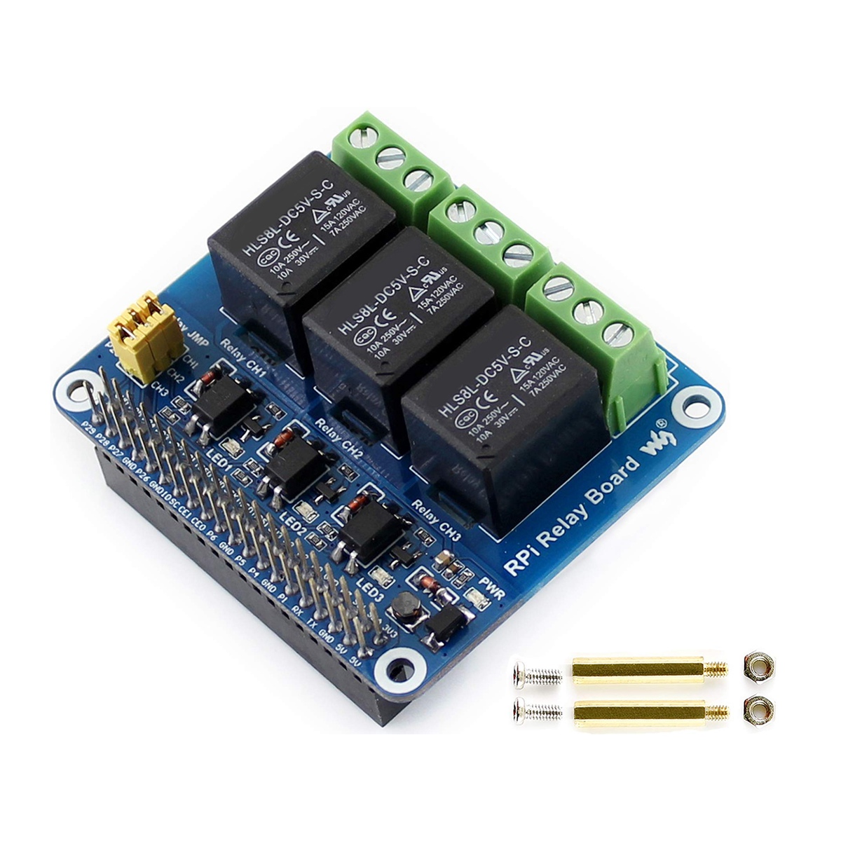 Waveshare Modulo Relè a 3 Cana - Raspberry Pi Kit recensione e prezzo