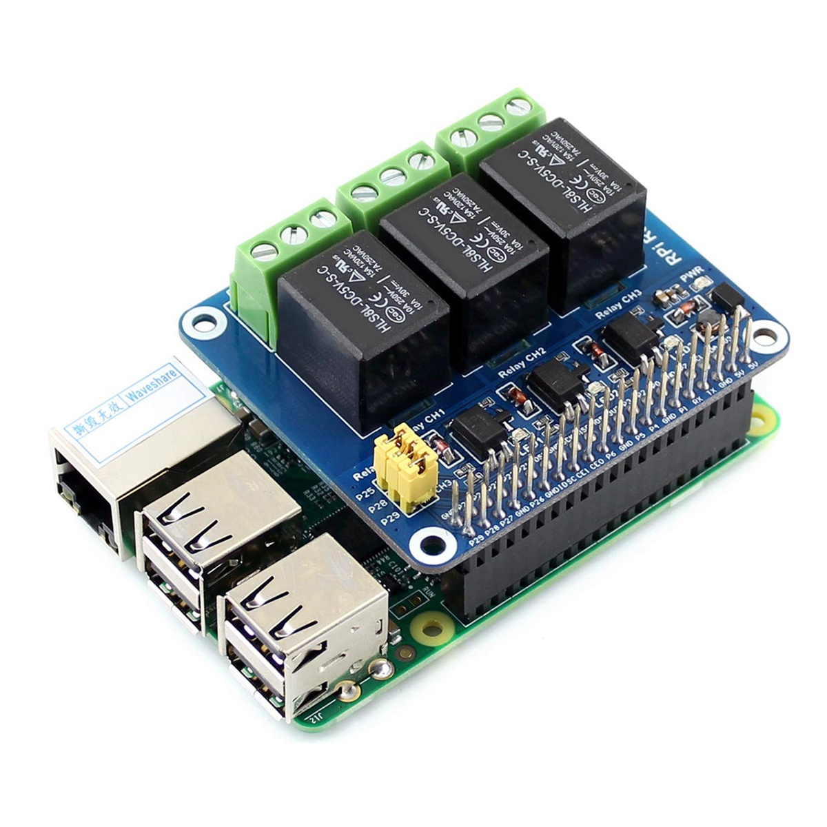 Waveshare Modulo Relè a 3 Cana - Raspberry Pi Kit recensione e prezzo