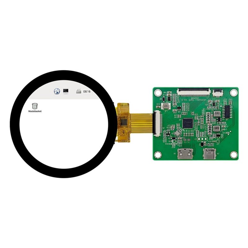 Display LCD TFT rotondo DSI co - Pi Display recensione e prezzo