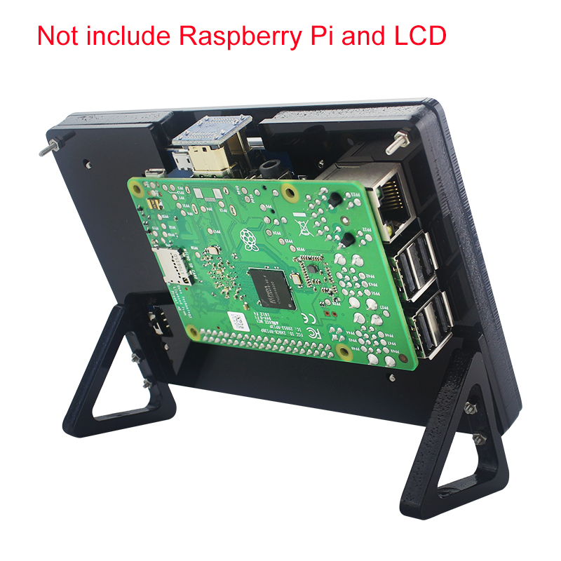 Supporto in acrilico per scher - Pi 5 Case recensione e prezzo