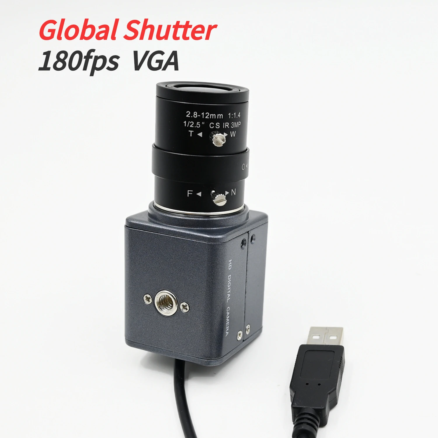 Webcam USB Mini Box con ottura - Raspberry Pi Global Shutter Camera Imx296 recensione e prezzo