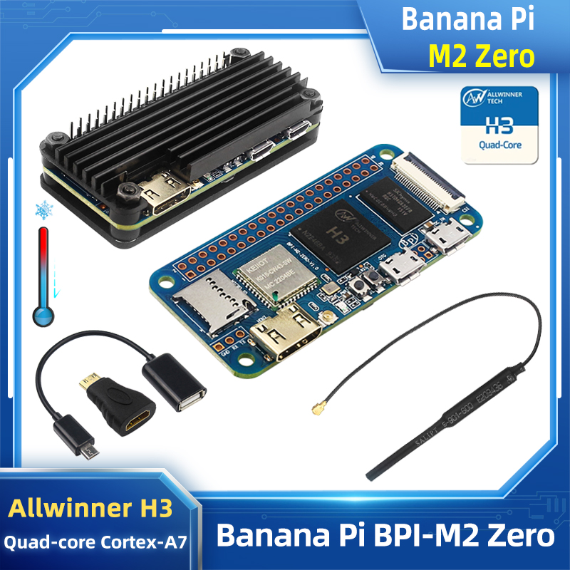 Banana Pi M2 Zero BPI-M2 Zero  - Pi Cooler recensione e prezzo