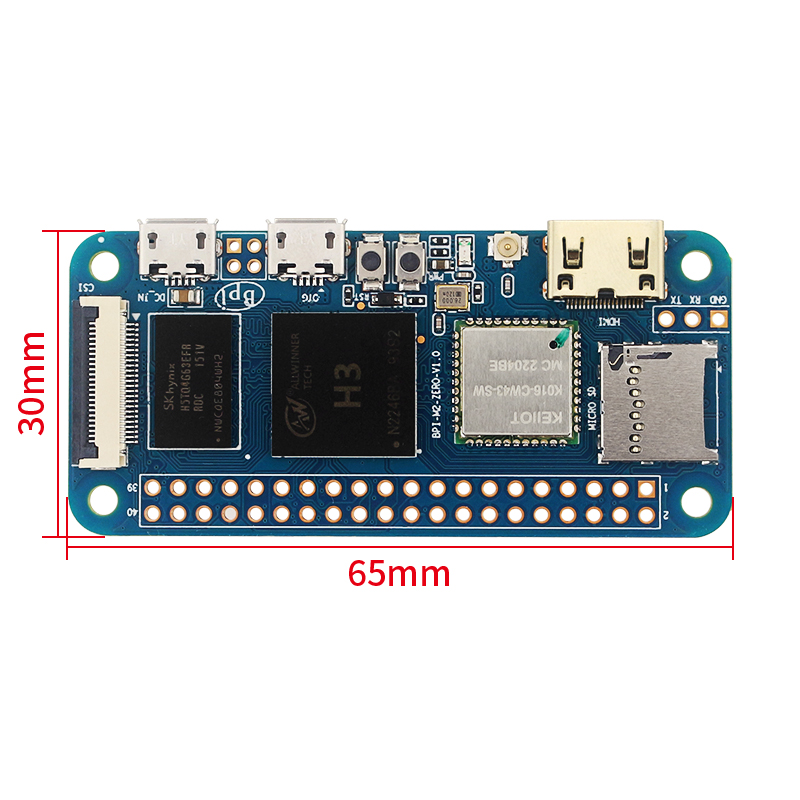 Banana Pi M2 Zero BPI-M2 Zero  - Pi Cooler recensione e prezzo