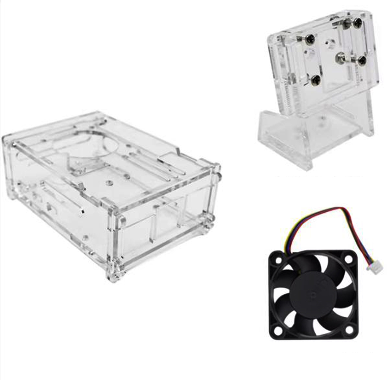 Custodia in acrilico per Raspb - Pi 5 Case recensione e prezzo