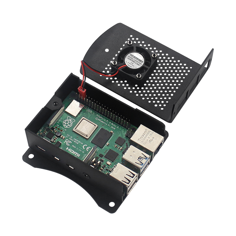 Raspberry Pi 4 Custodia in leg - Pi 4 Case recensione e prezzo